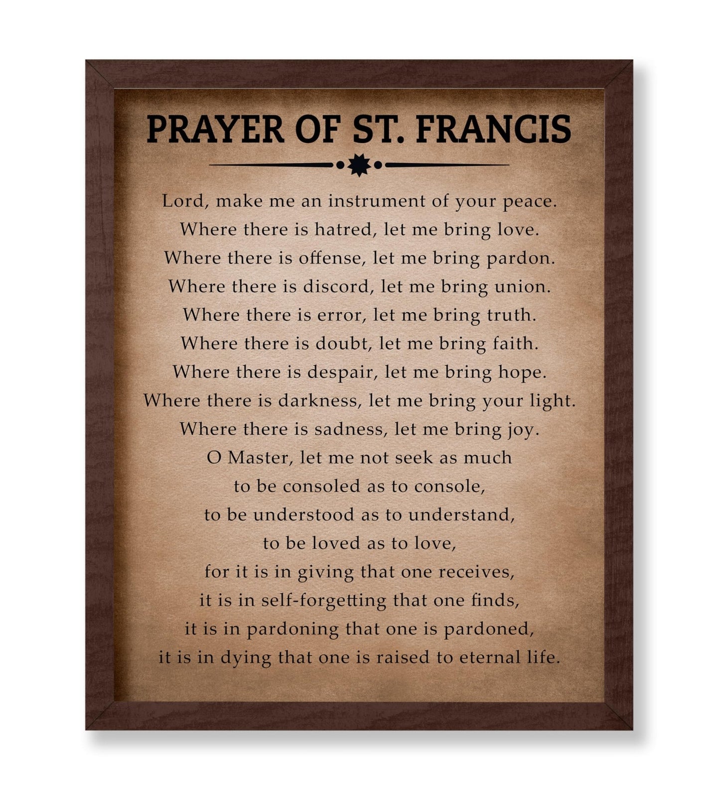 Prayer of Saint Francis