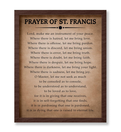 Prayer of Saint Francis