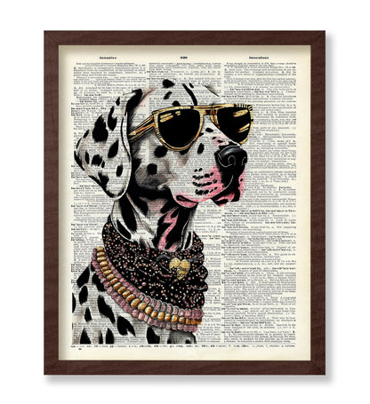 Dalmatian in Glasses No3