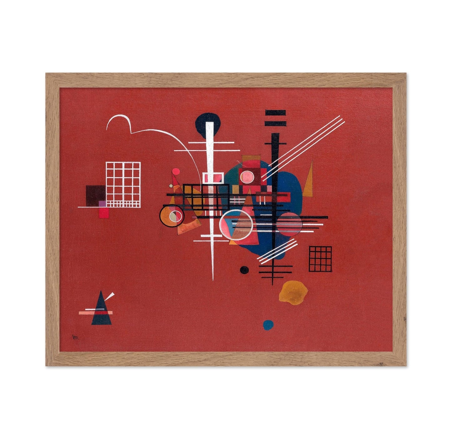 Wassily Kandinsky - Dull Red No2