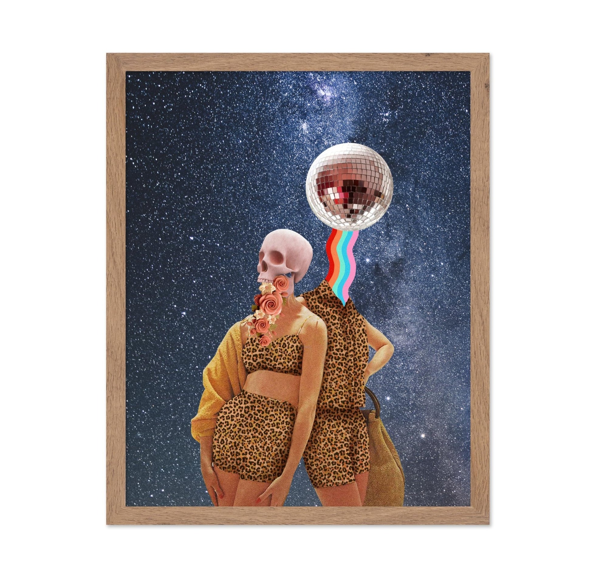Skeleton Disco Ball No2