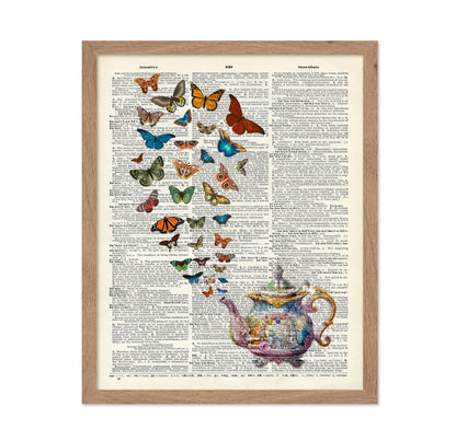 Teapot and Butterflies