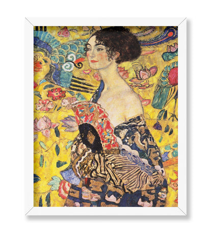 Gustav Klimt - Lady With Fan No1