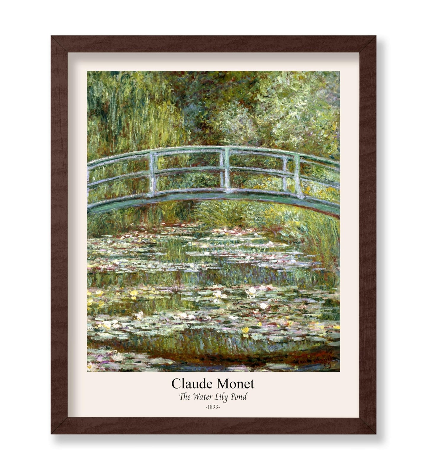 Claude Monet - Water Lily Pond No1