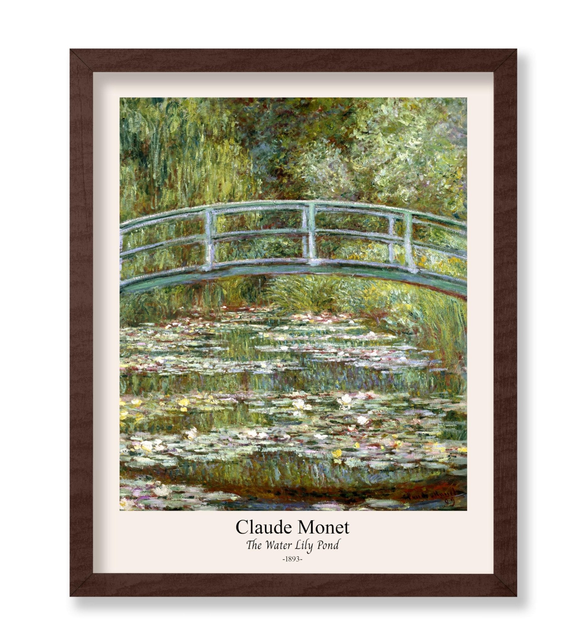 Claude Monet - Water Lily Pond No1