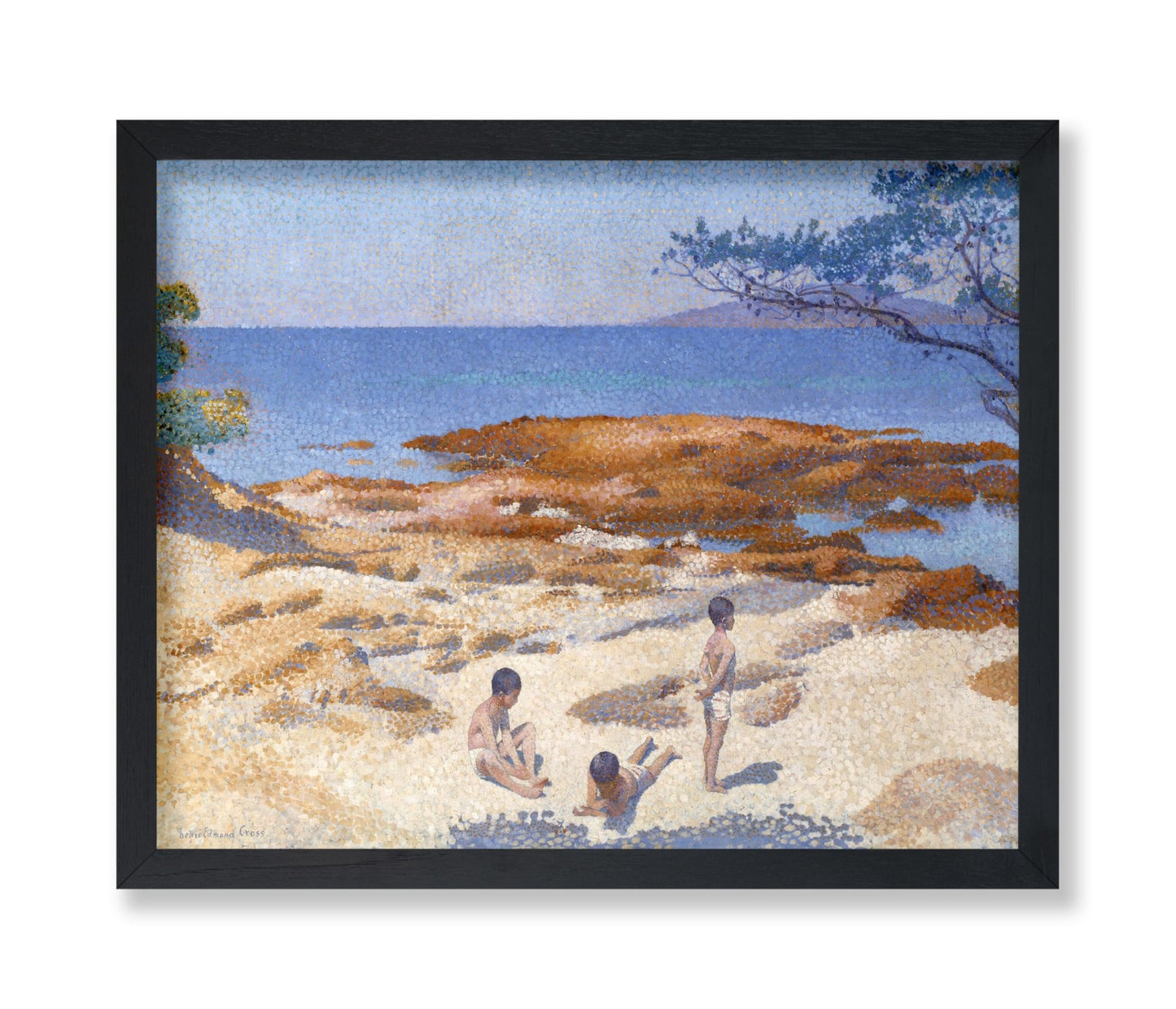 Henri Edmond Cross - Beach at Cabasson No2