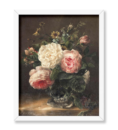 Still-Life with Flowers in a Crystal Vase