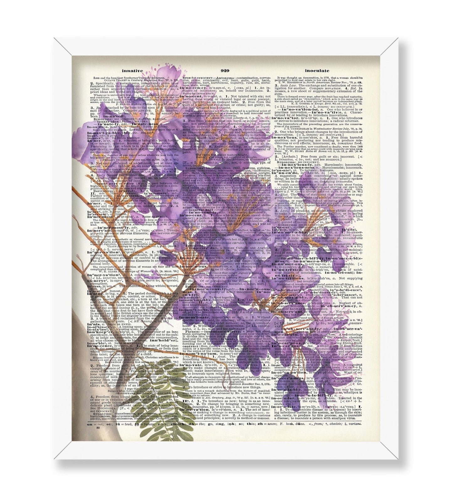 Jacaranda Watercolor