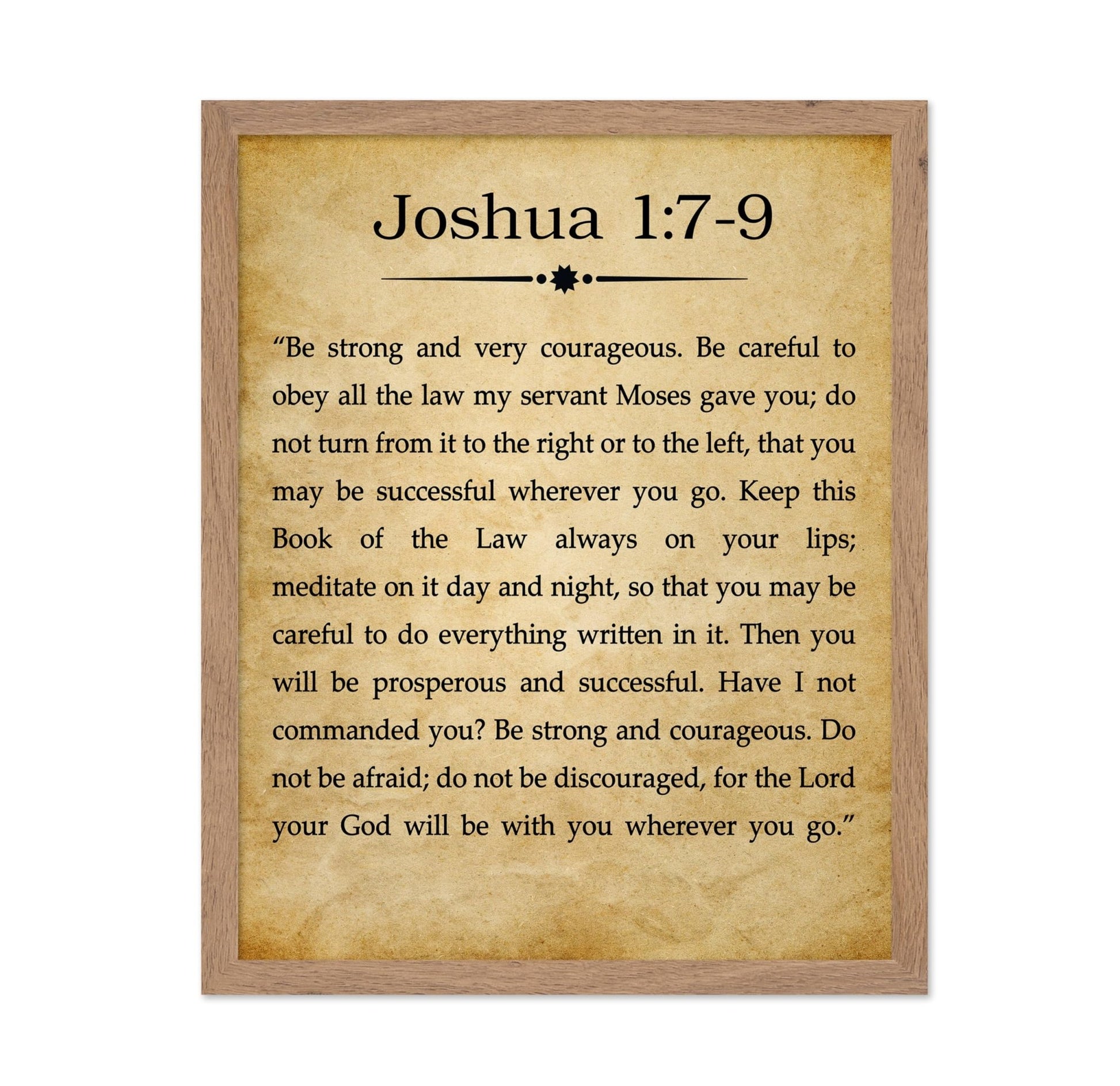 Joshua 1:7-9