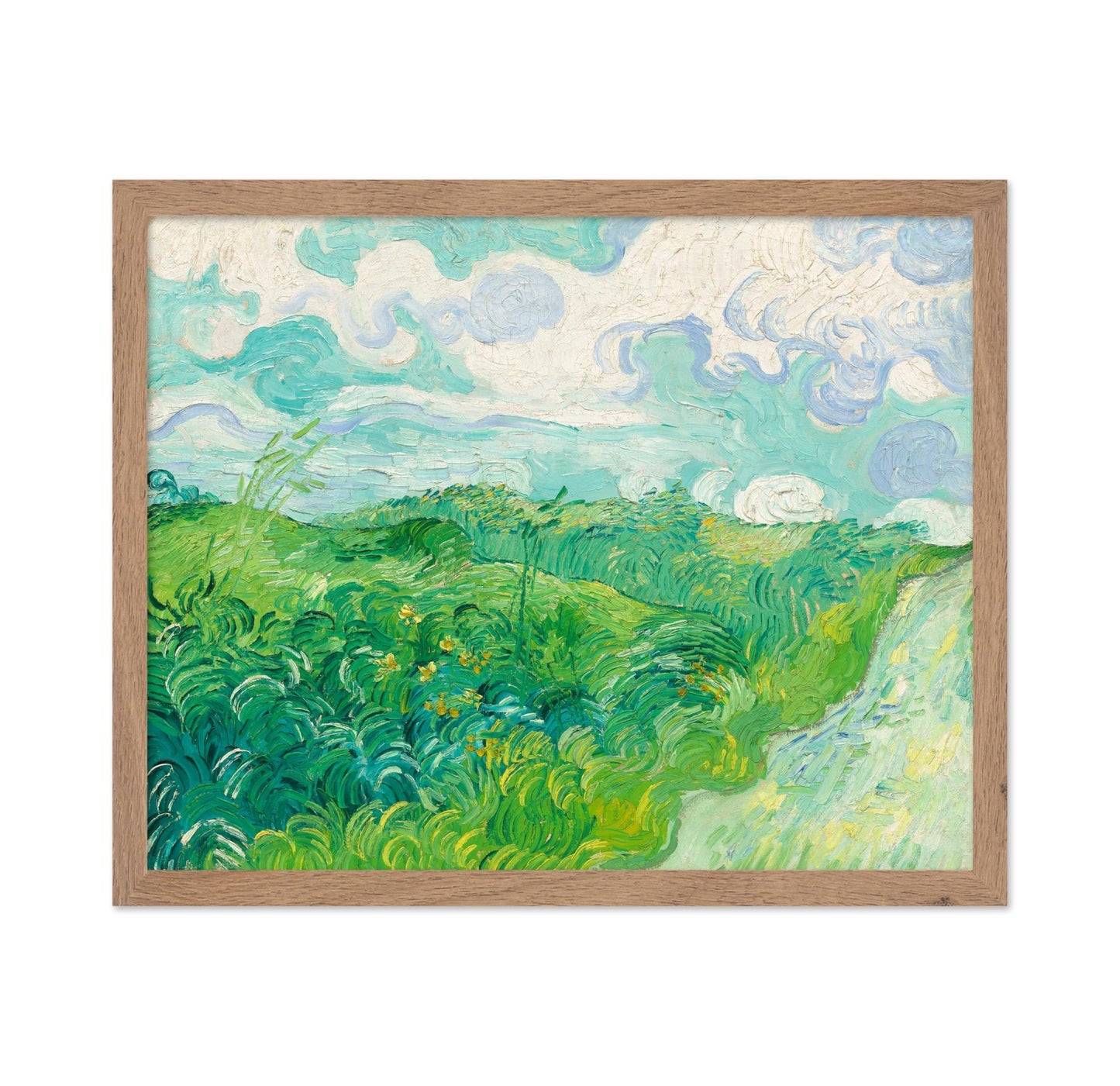 Van Gogh - Green Wheat Fields Auvers No2