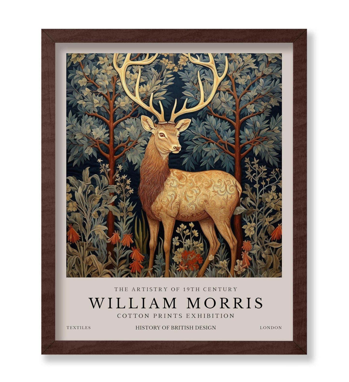 William Morris - Reindeer No3