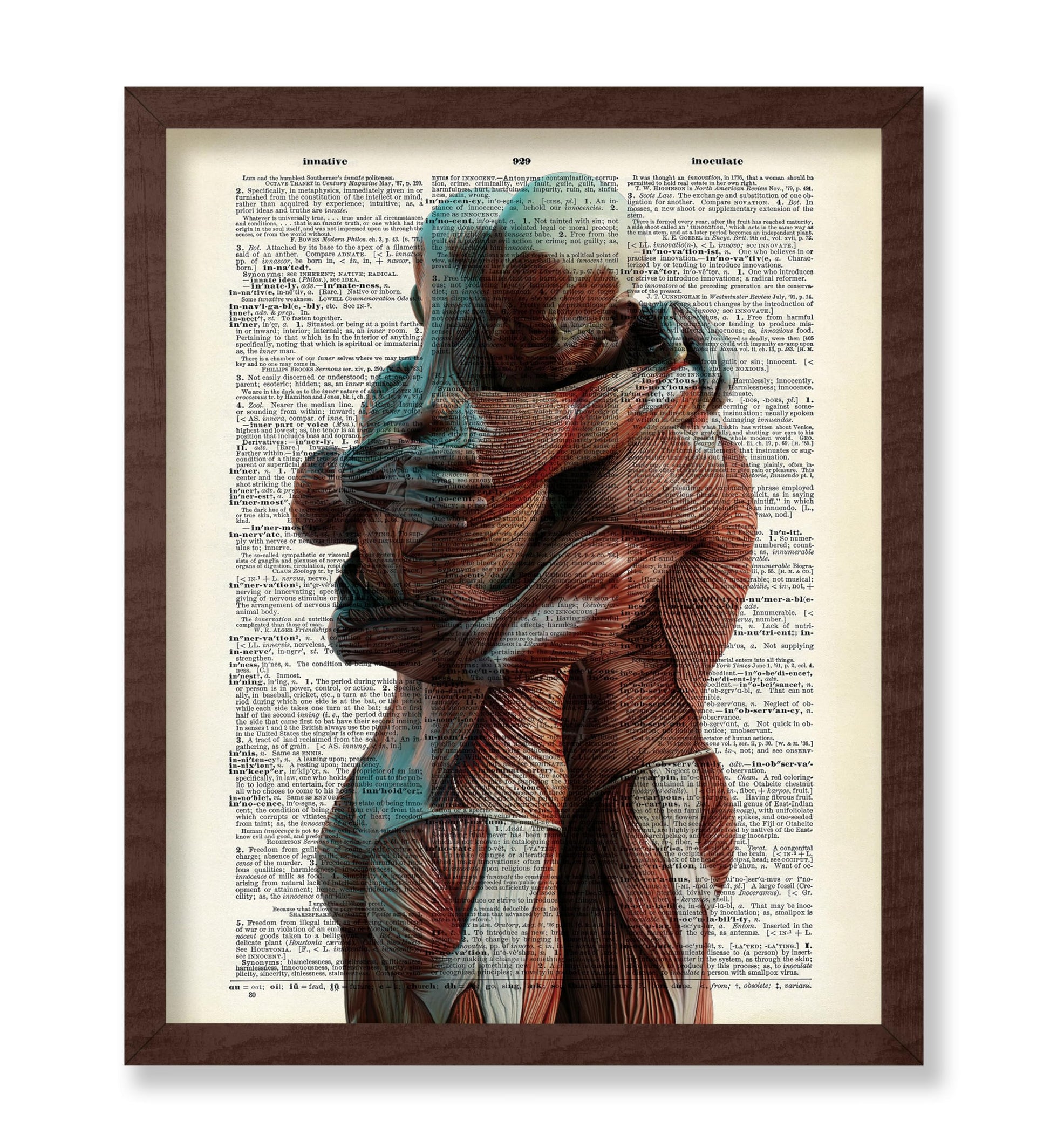 Hugging Anatomical Figures