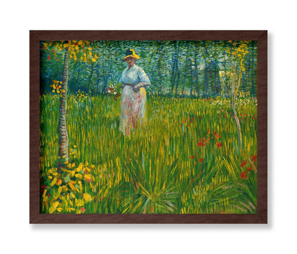 Van Gogh - A Woman Walking in a Garden No2
