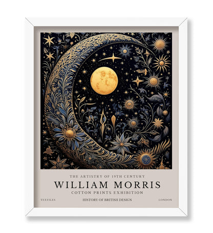 William Morris - Moon & Stars No1