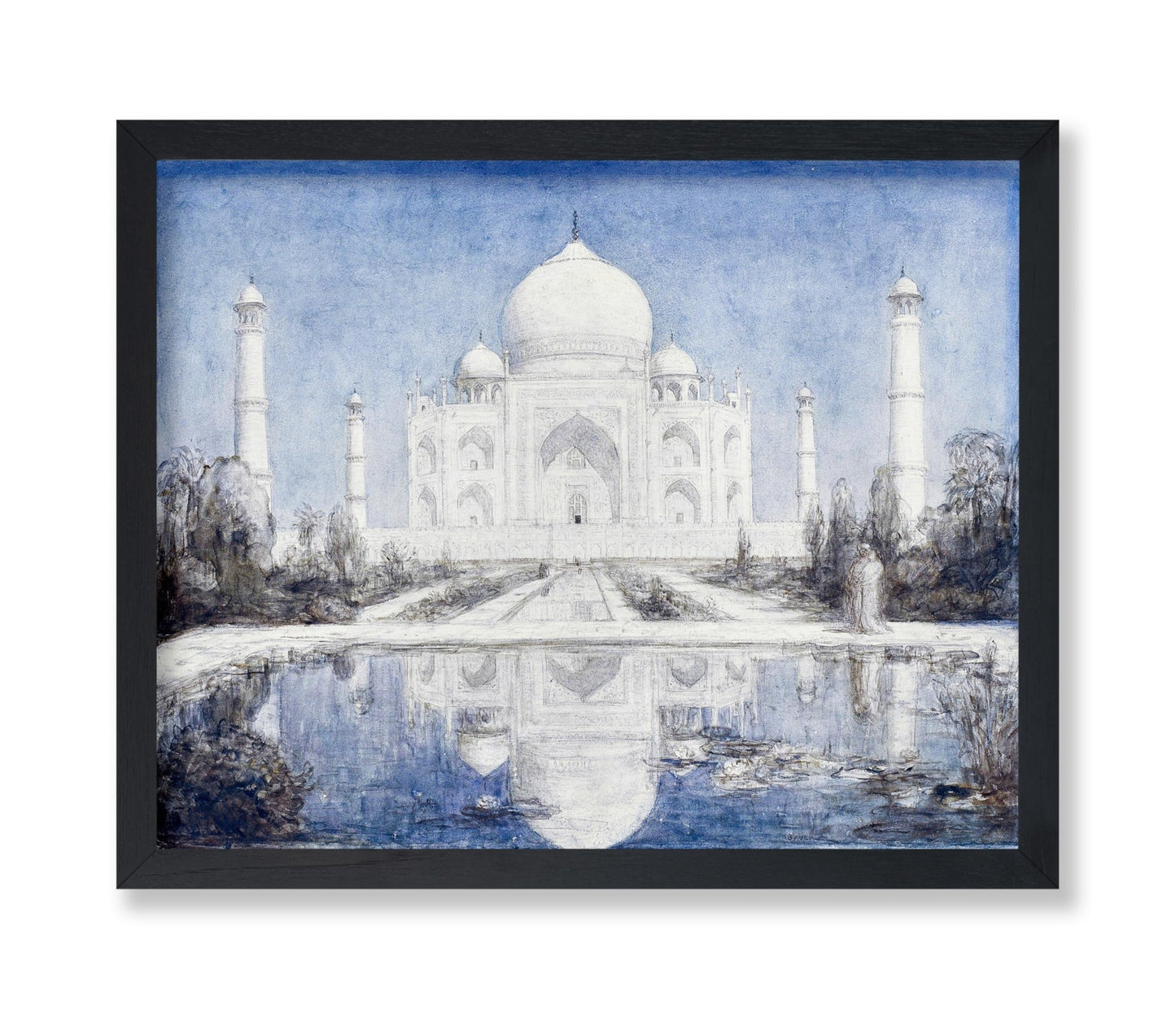 Taj Mahal in Moonlight