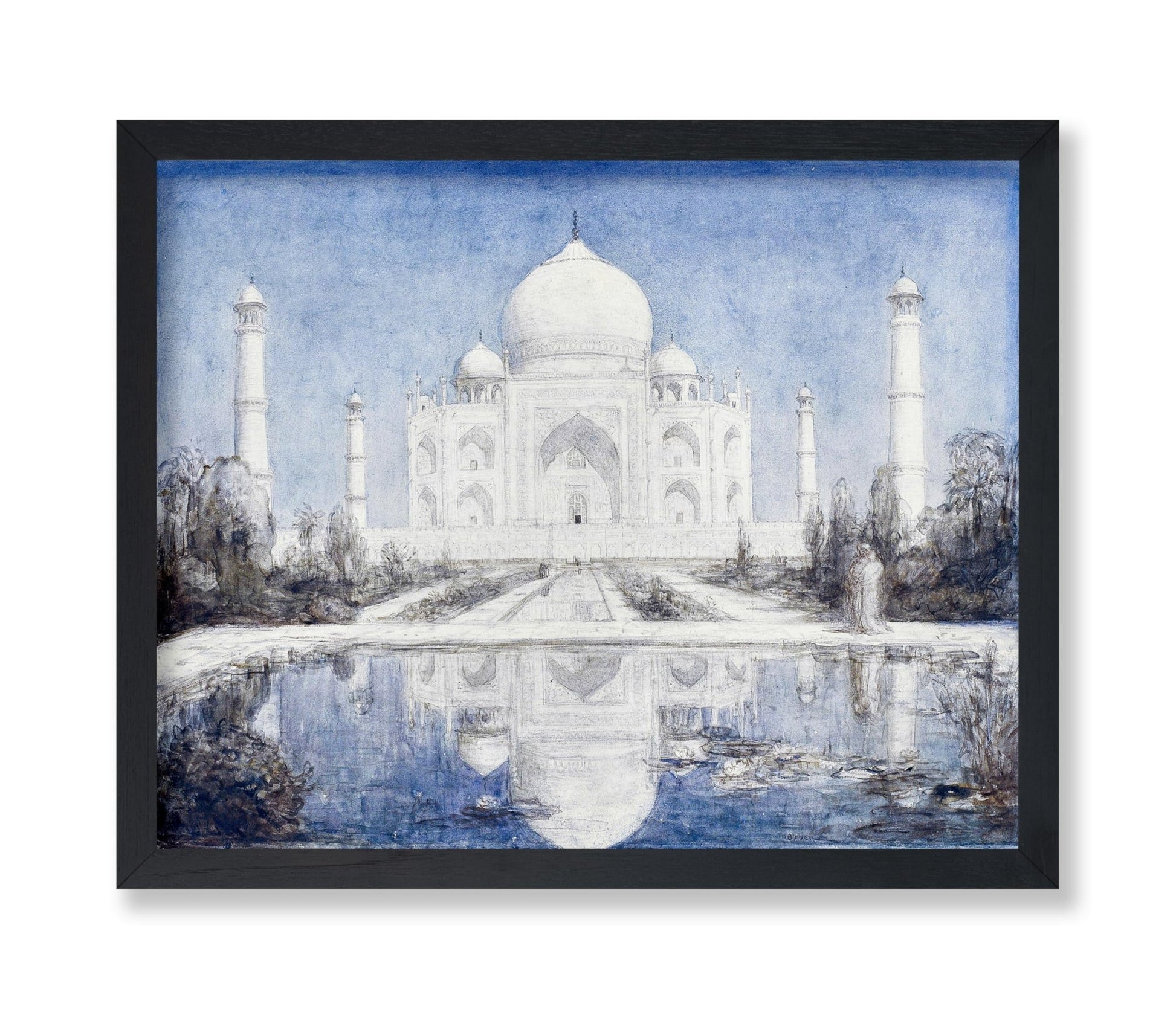 Taj Mahal in Moonlight