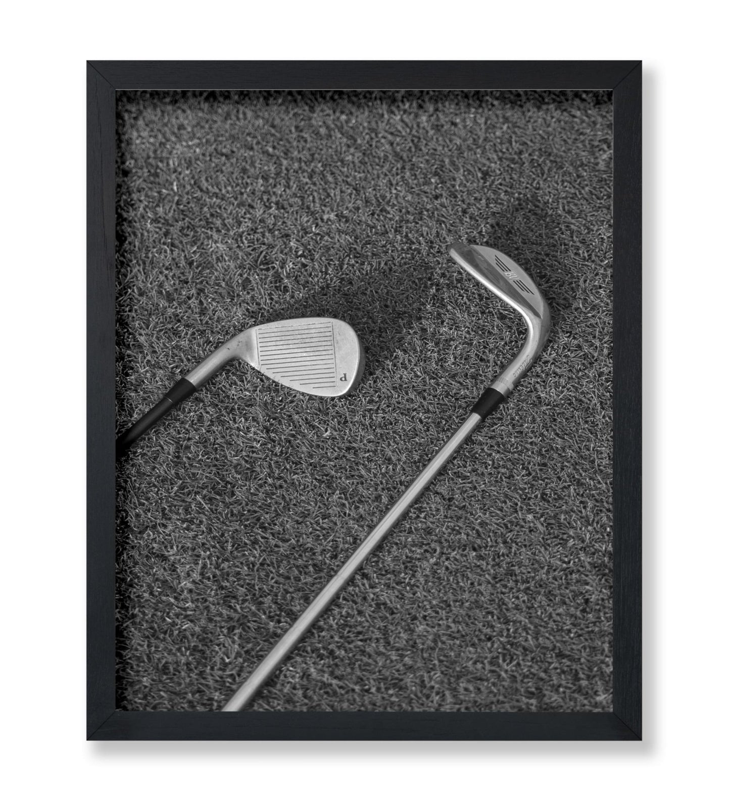 Golf Clubs on the Ground