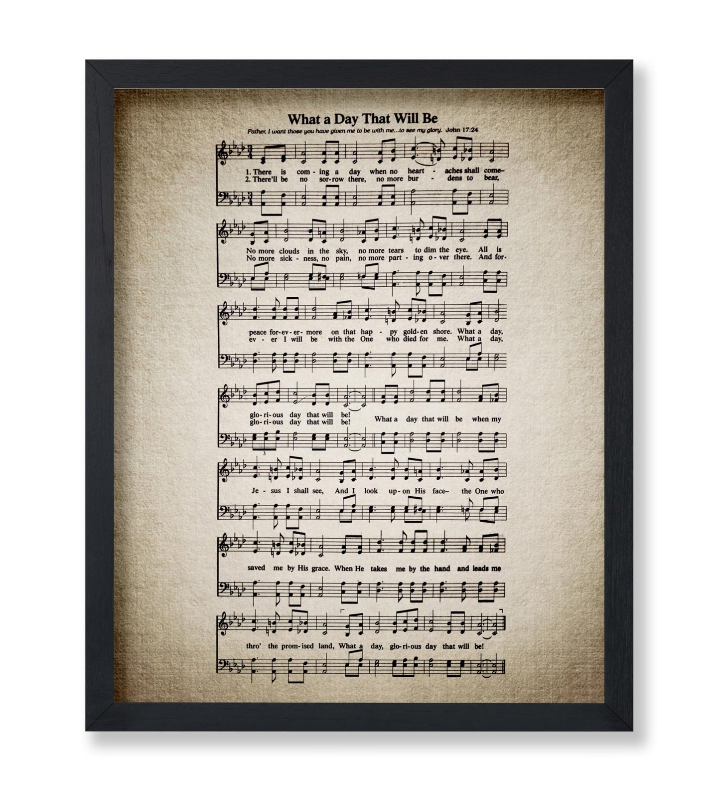 What A Day That Will Be Hymnal Sheet