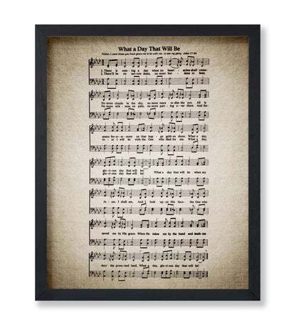 What A Day That Will Be Hymnal Sheet