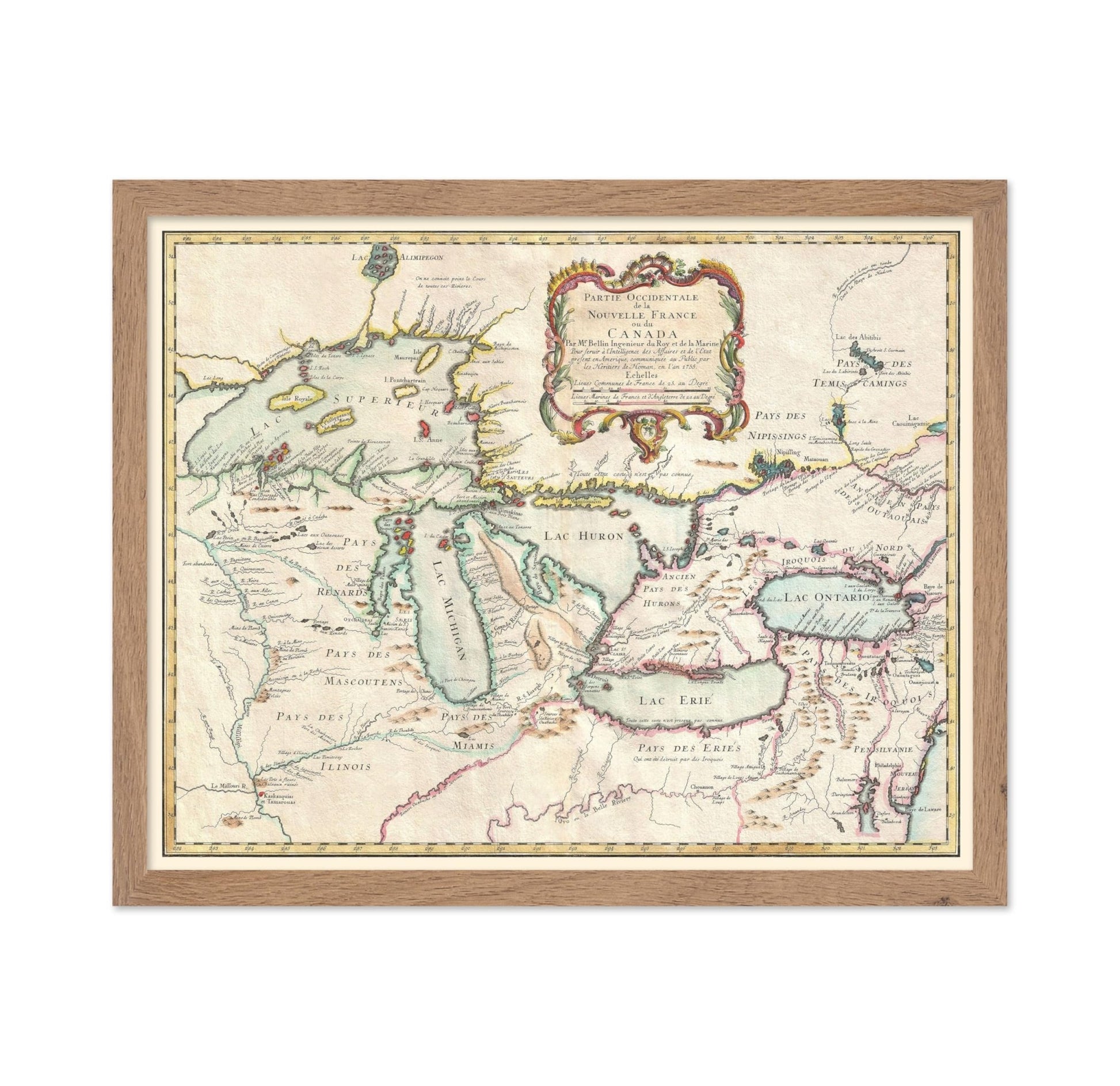 New France Map