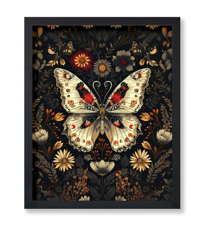 Butterfly & Flowers No2