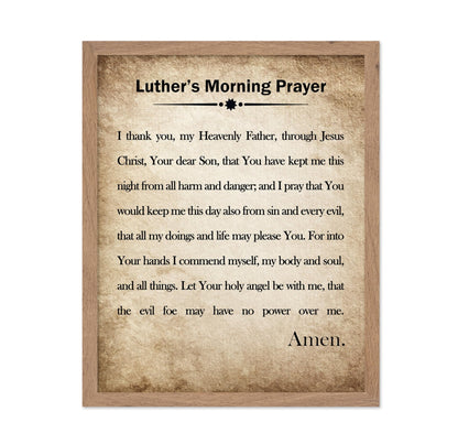 Luther's Morning Prayer