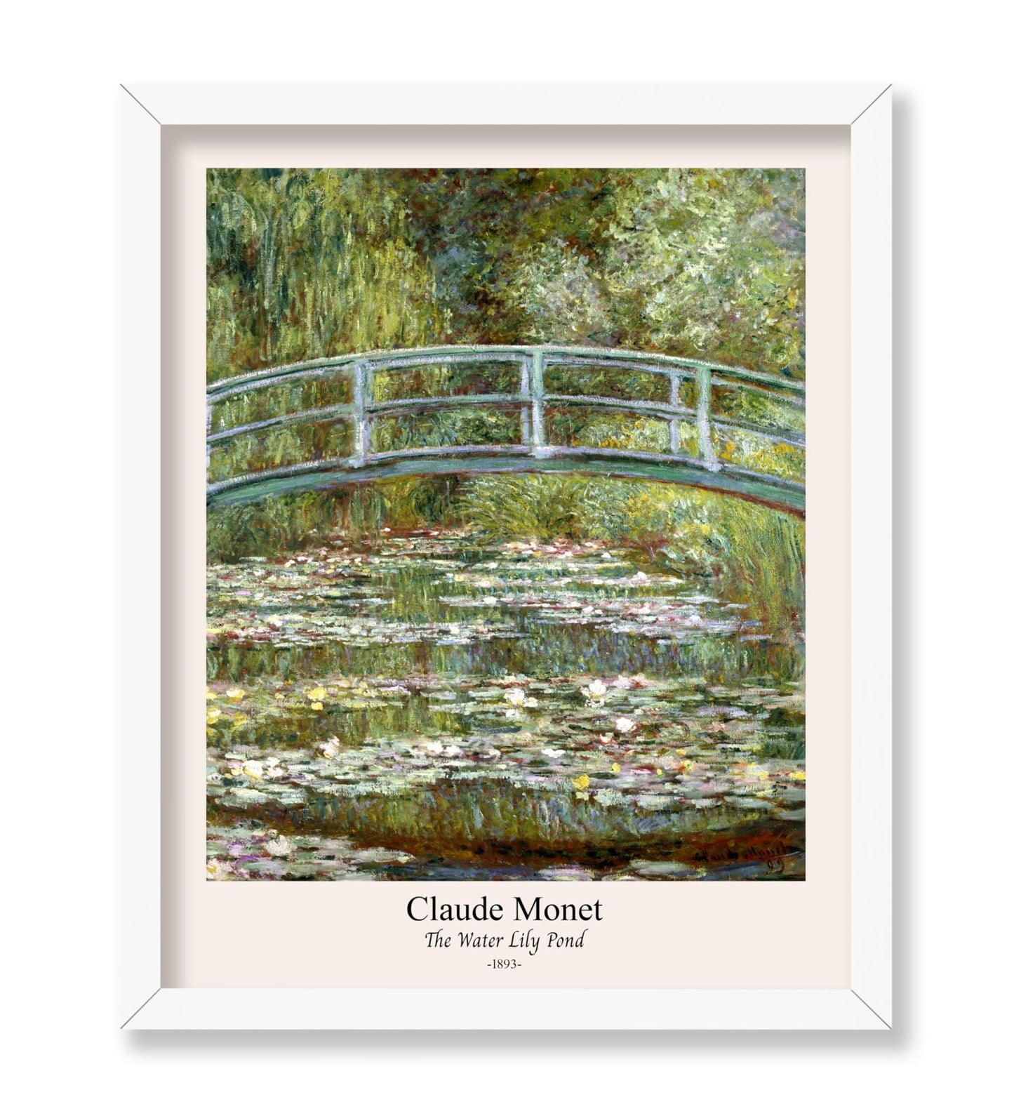 Claude Monet - Water Lily Pond No1