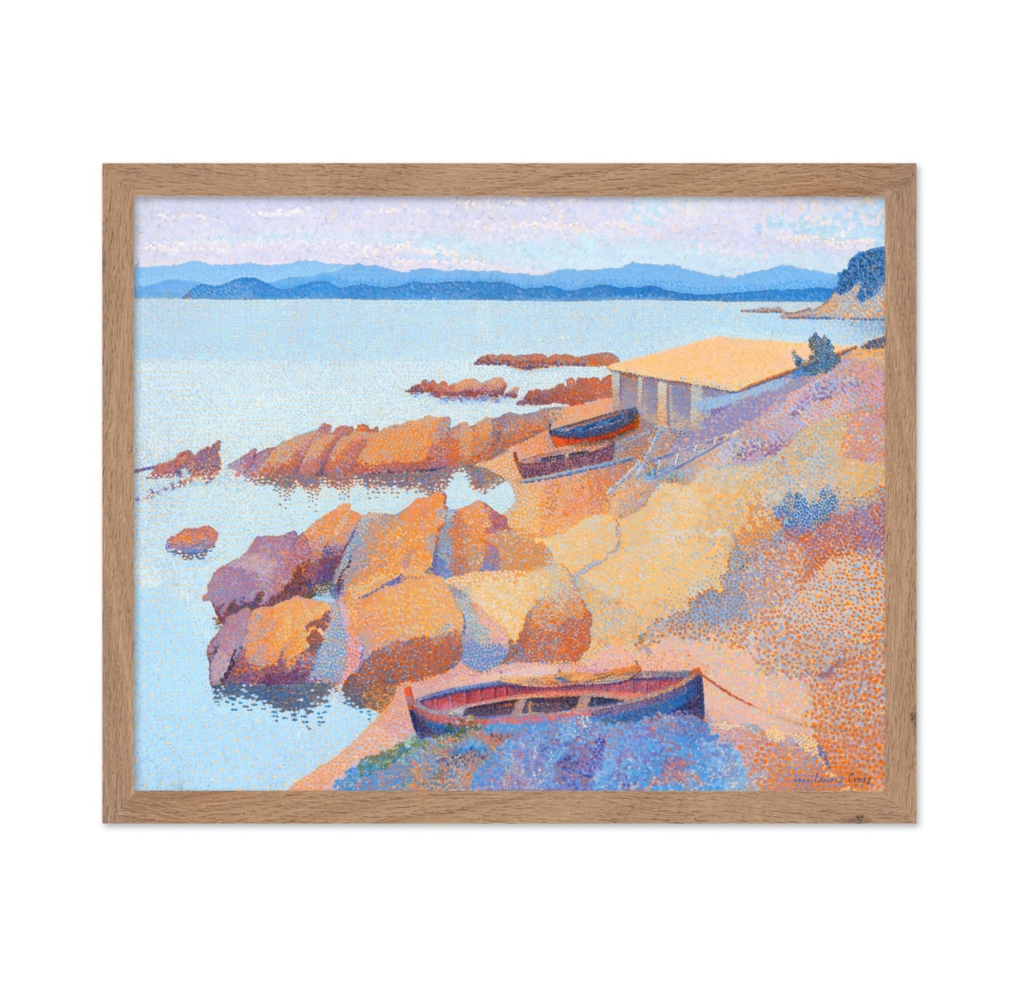 Henri Edmond Cross - Calanque des Antibois No2