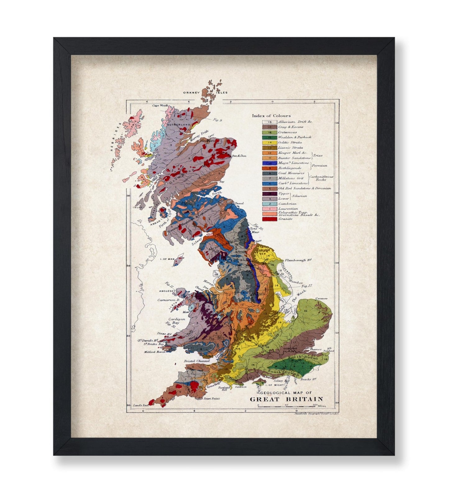 Map of Great Britain