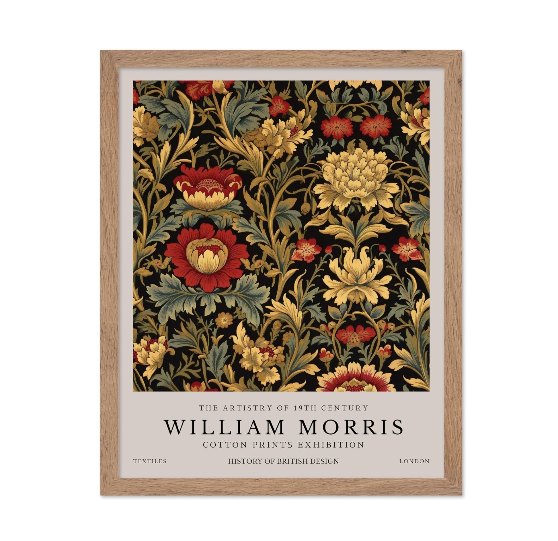 William Morris - Flower Pattern No2