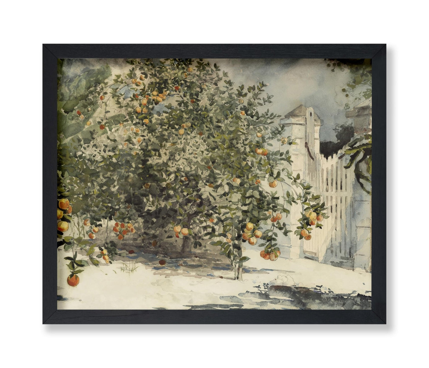 Winslow Homer - Orange Trees and Gate