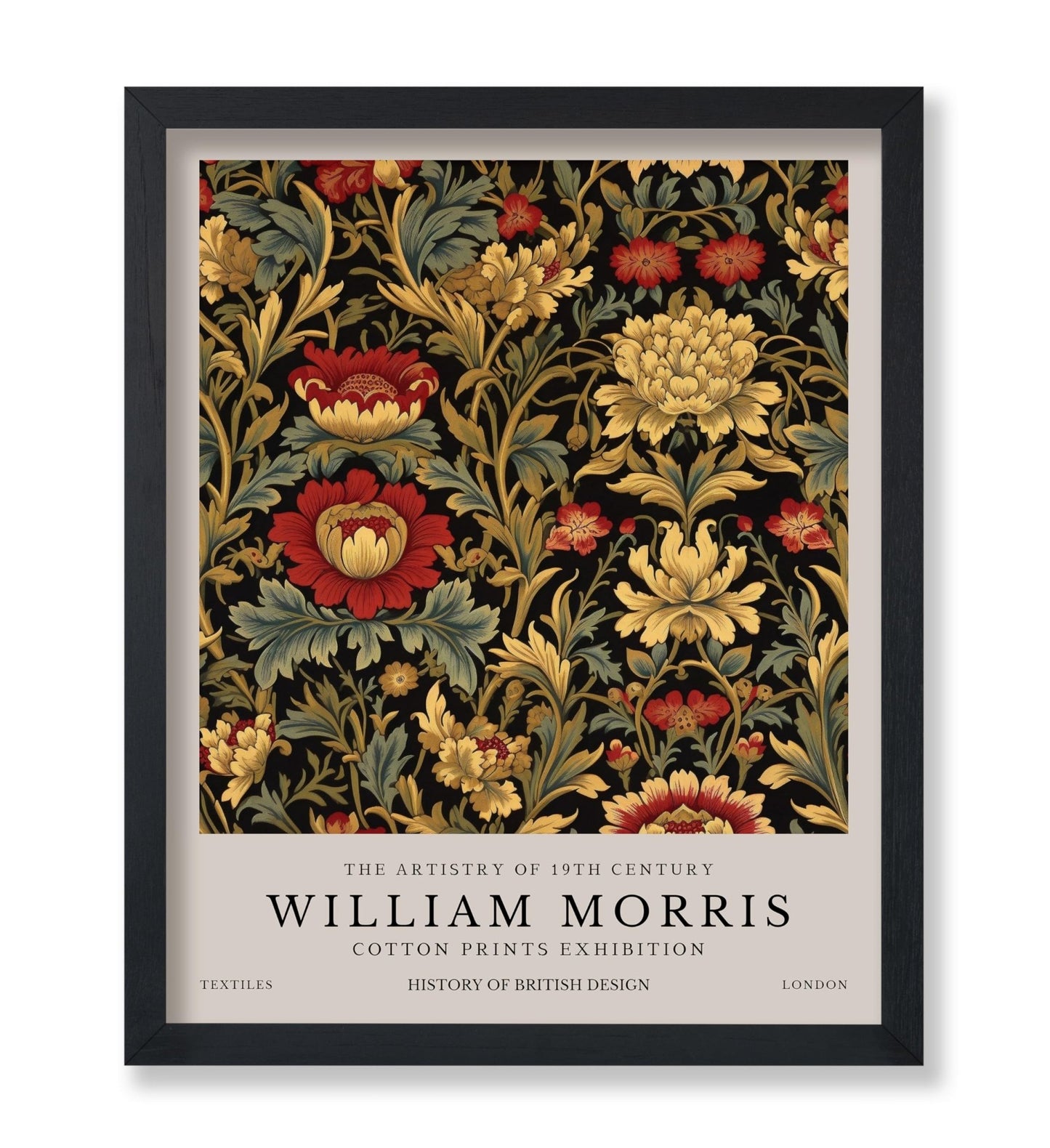 William Morris - Flower Pattern No2