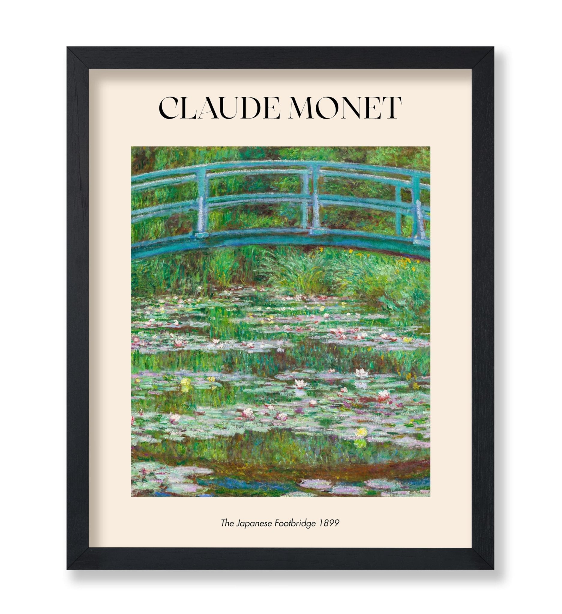 Claude Monet - The Japanese Footbridge