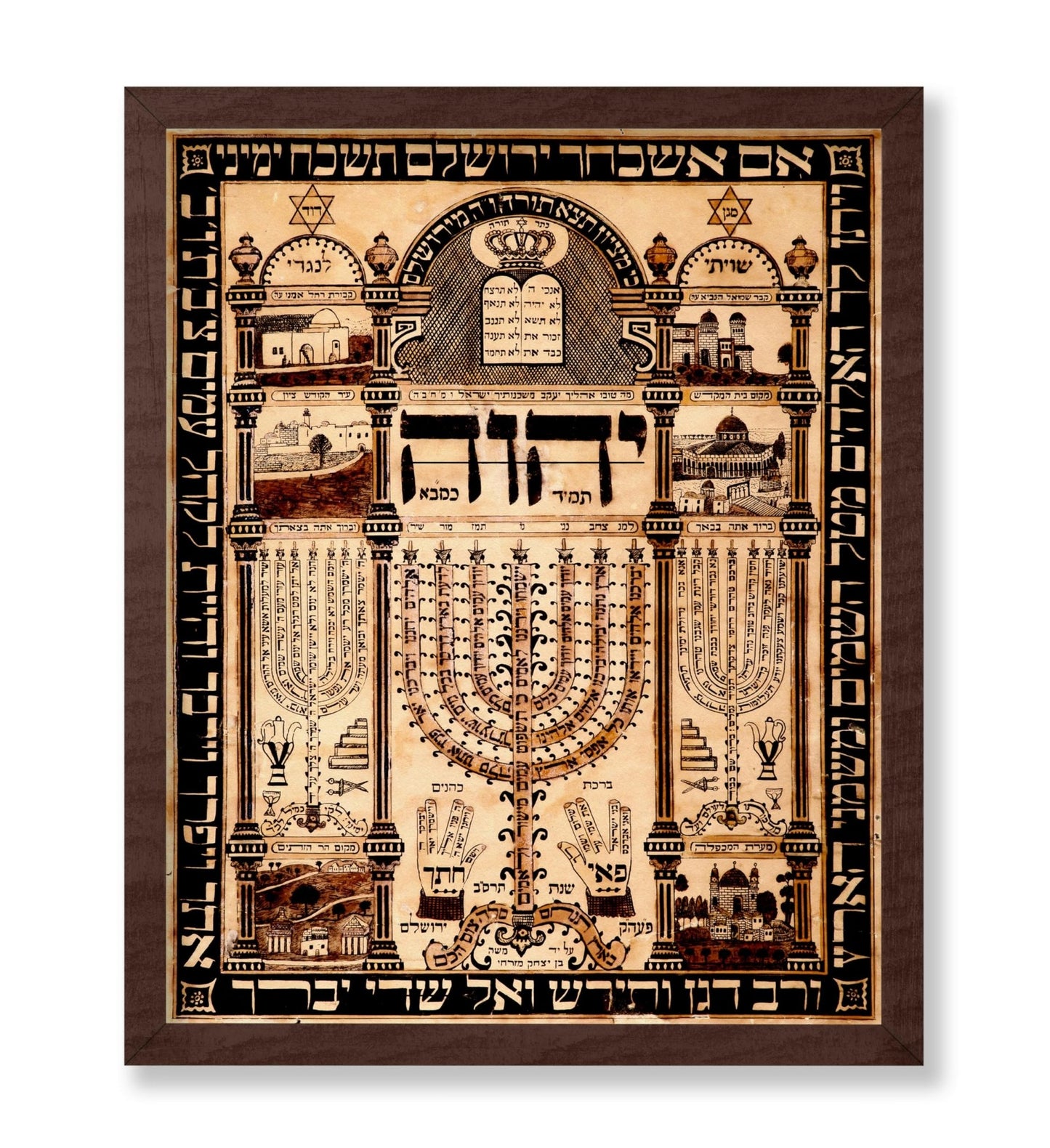 Kabbalah Amulet Hebrew Talisman