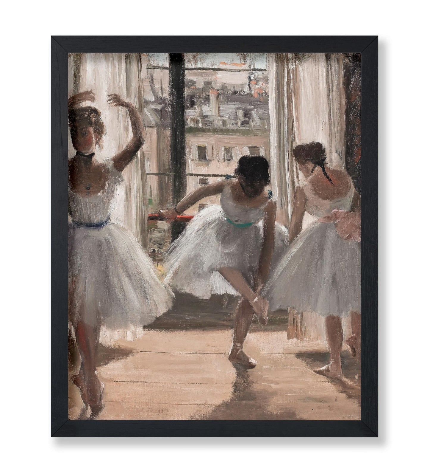 Edgar Degas - Three Dancers In An Exercise Hall