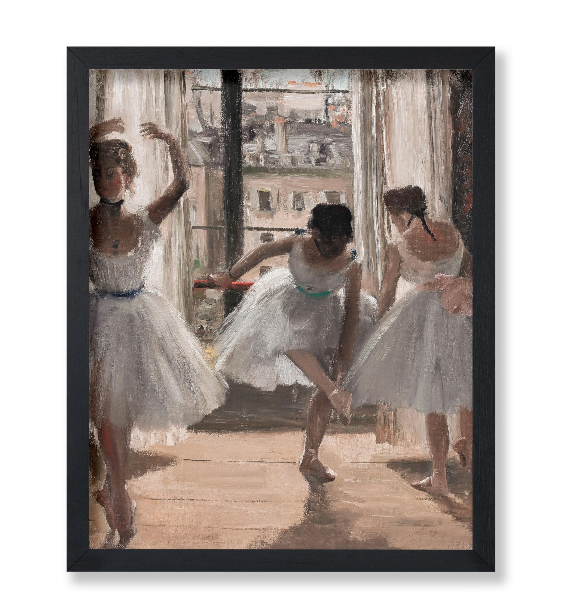 Edgar Degas - Three Dancers In An Exercise Hall