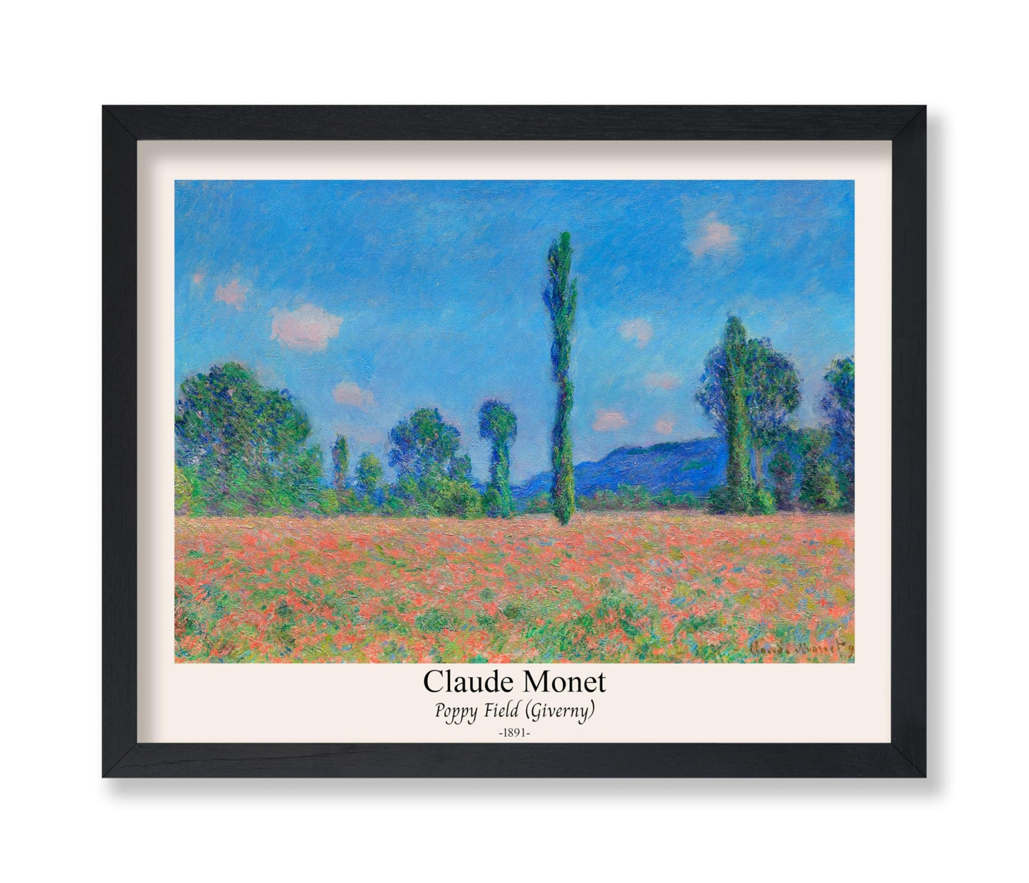 Claude Monet - Poppy Field No1