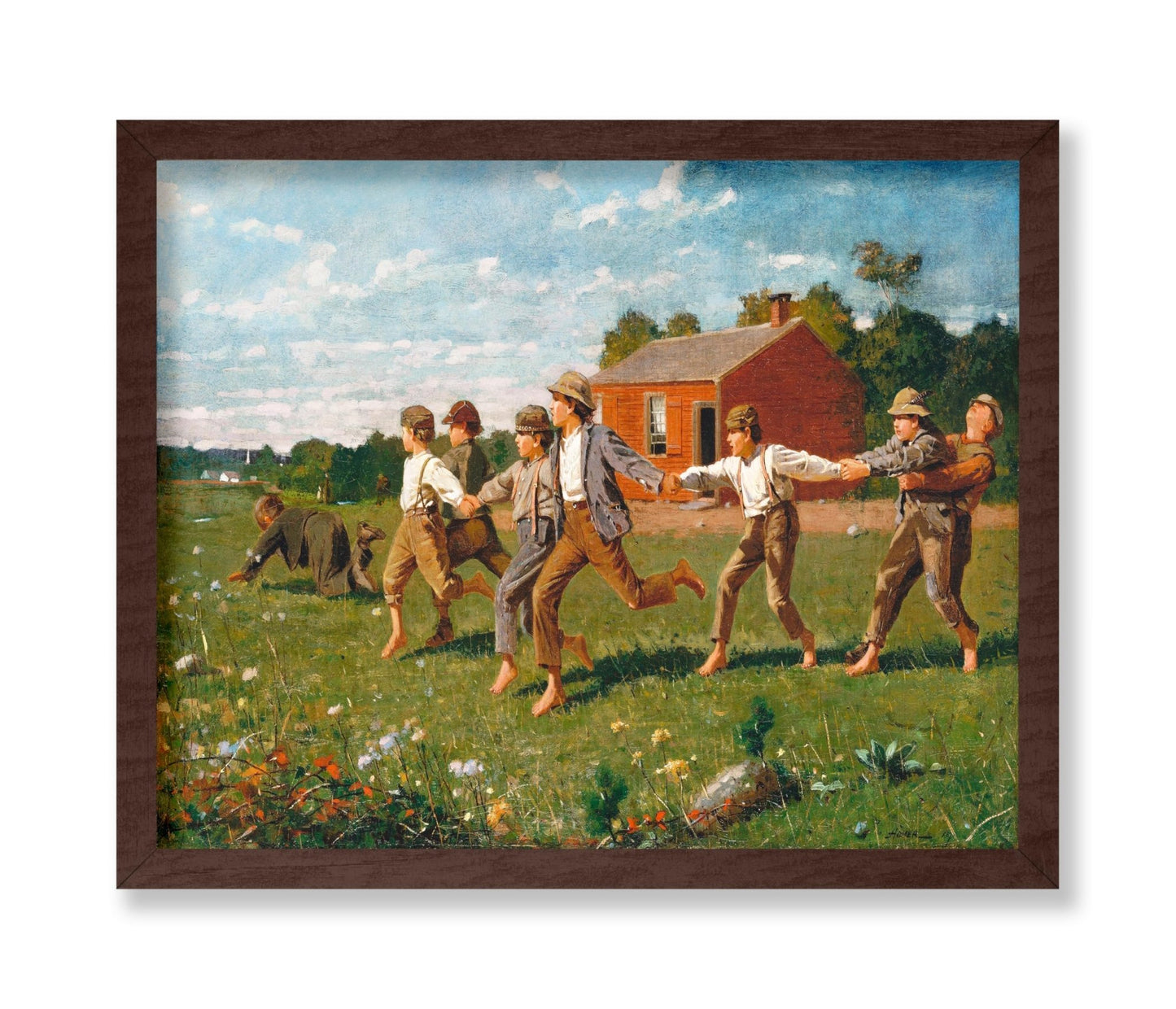 Winslow Homer - Snap the Whip