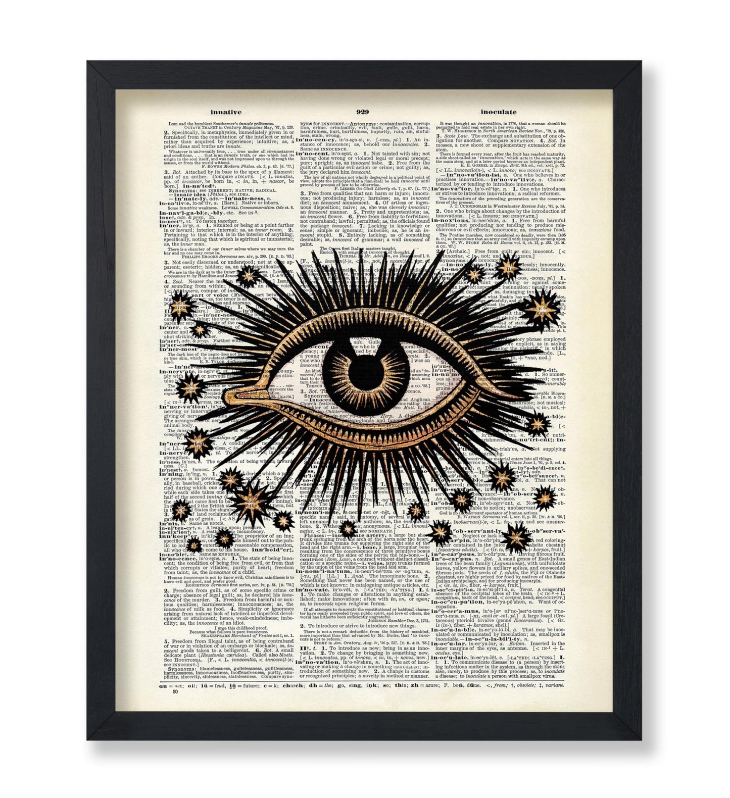 Mystic Eye and Stars No2