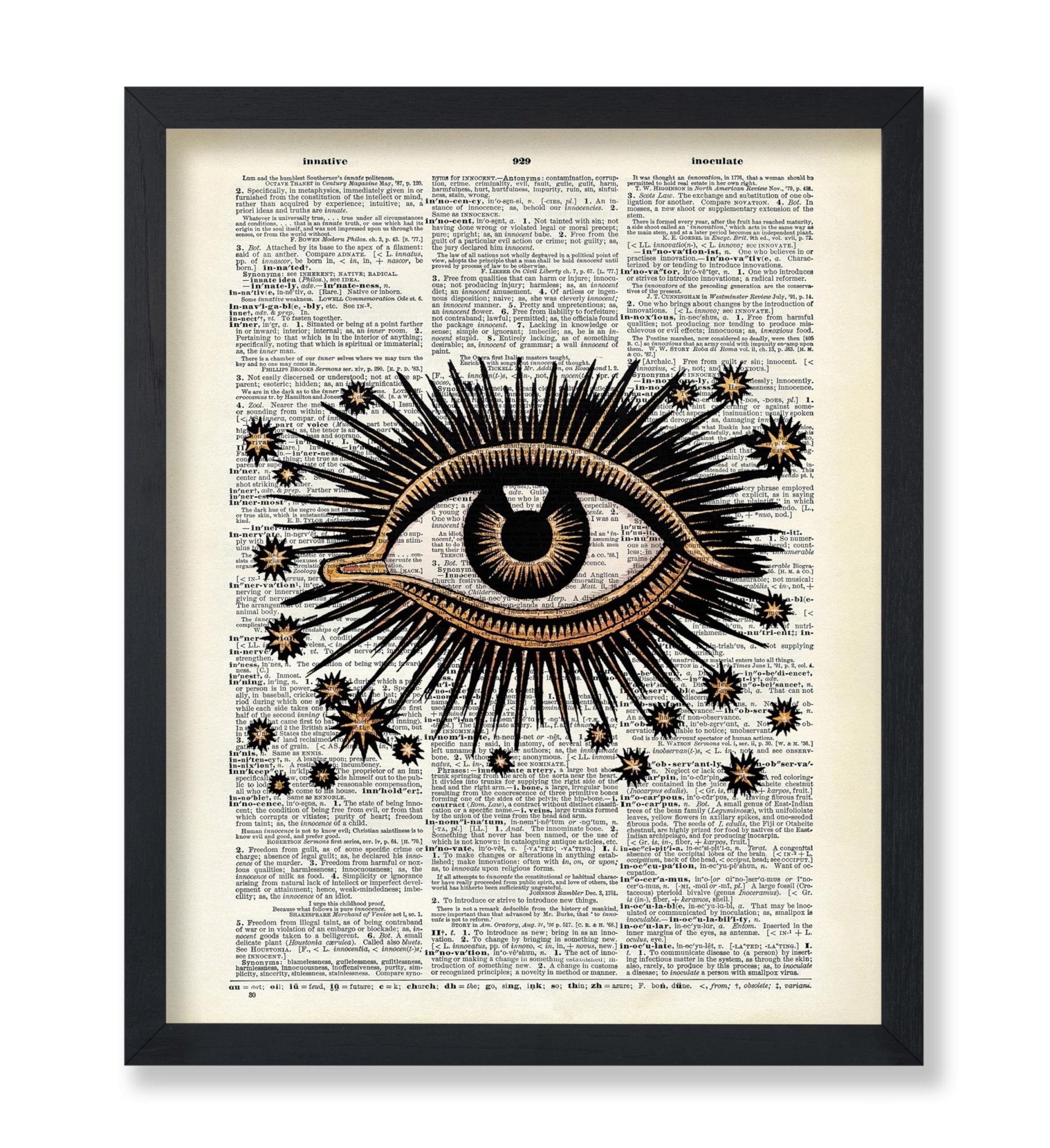 Mystic Eye and Stars No2