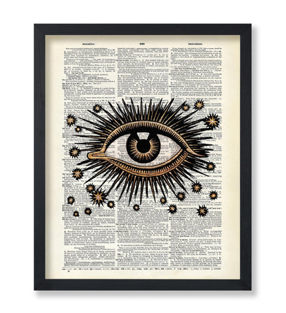 Mystic Eye and Stars No2