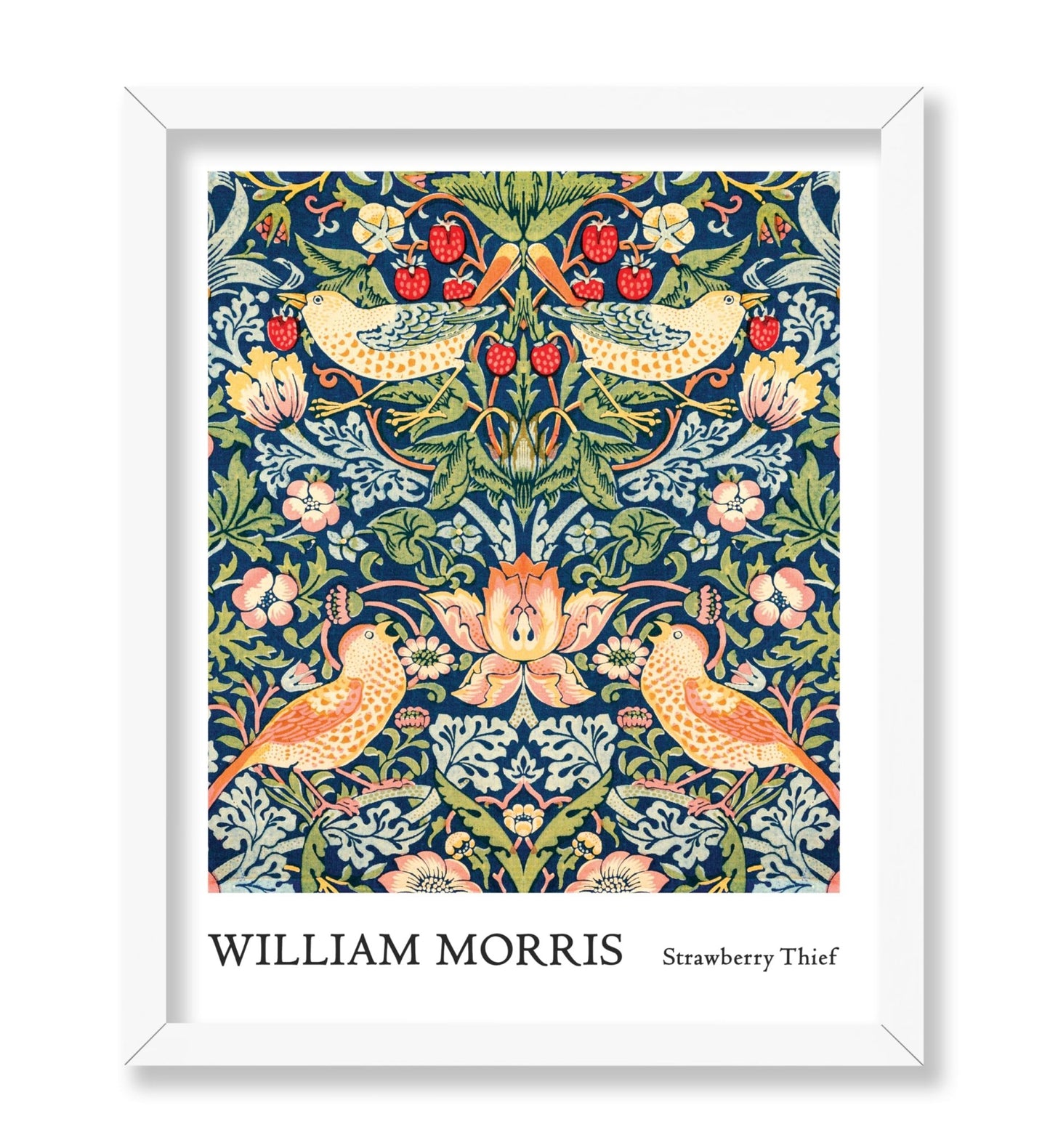 William Morris - Strawberry Thief No8