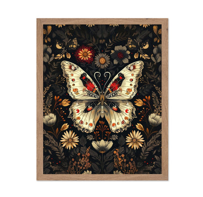 Butterfly & Flowers No2