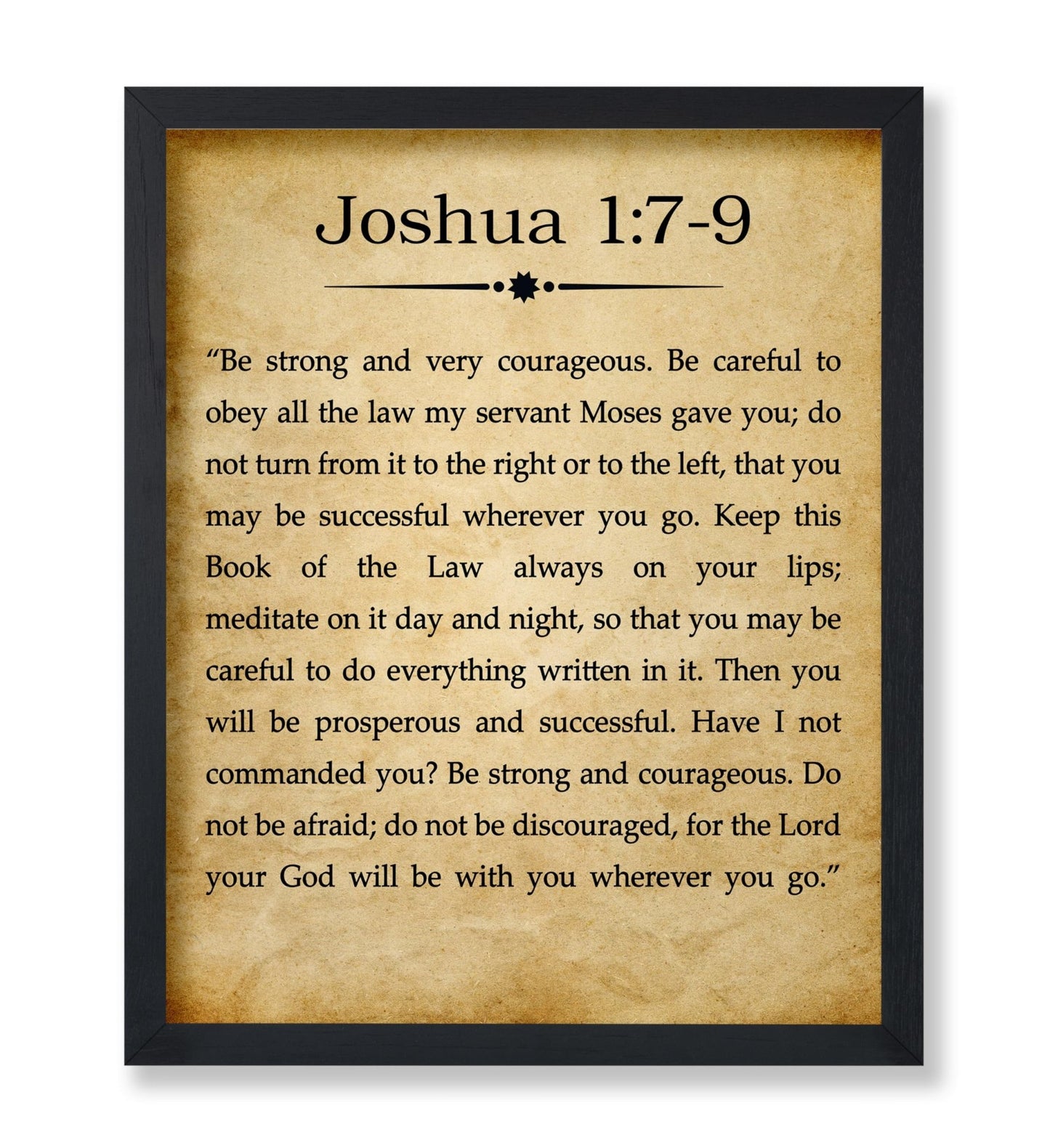 Joshua 1:7-9