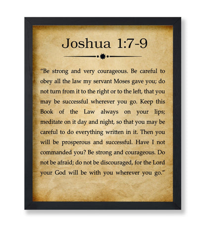 Joshua 1:7-9