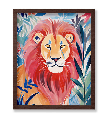 Watercolor Lion