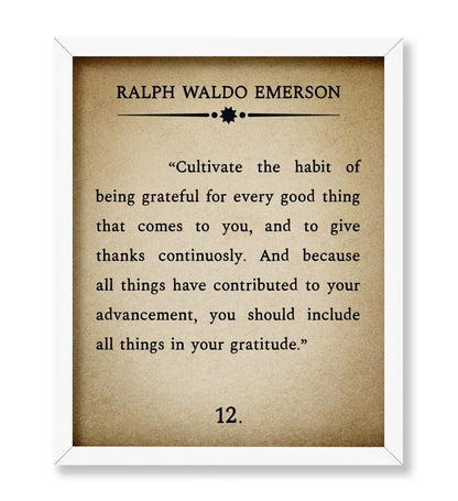 Habit of Being Grateful