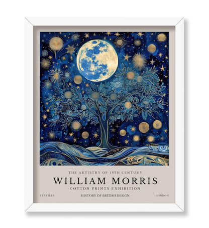 William Morris - Moon & Stars No5