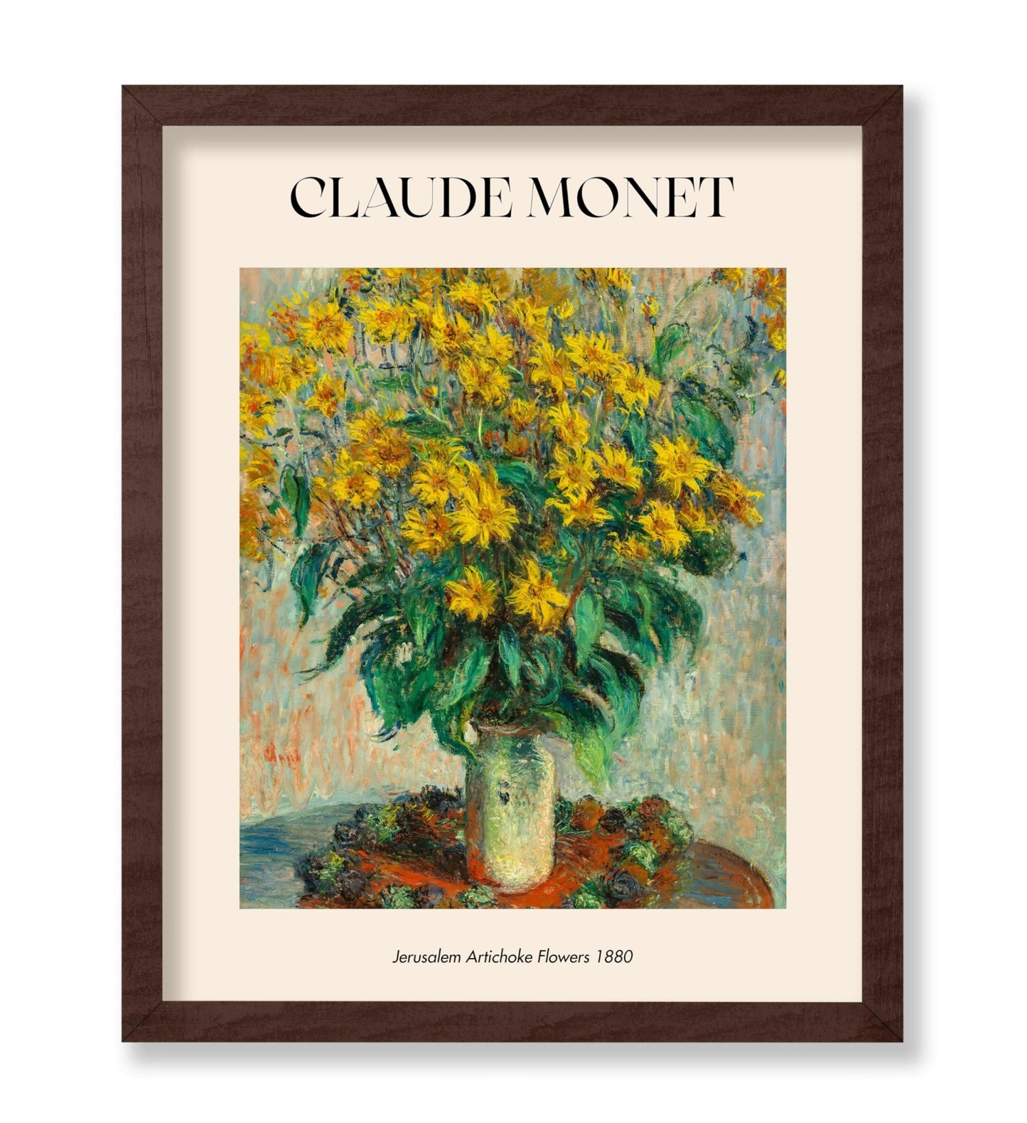 Claude Monet - Jerusalem Artichoke Flowers