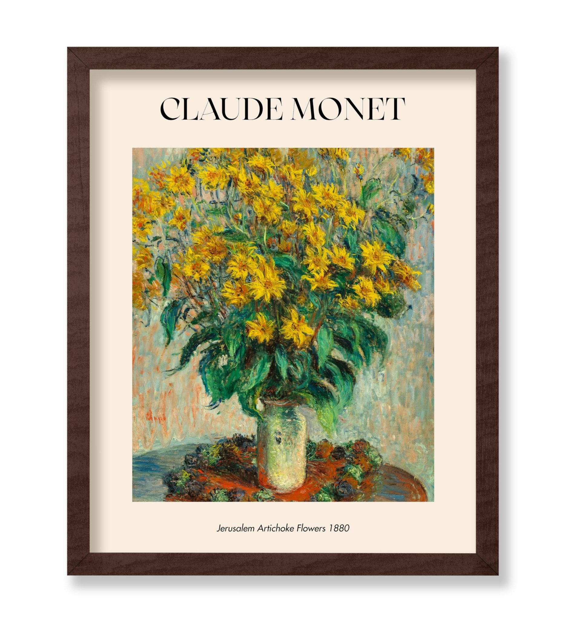 Claude Monet - Jerusalem Artichoke Flowers